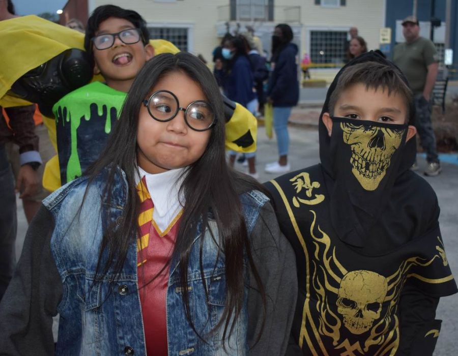 Children Trick-or-Treating